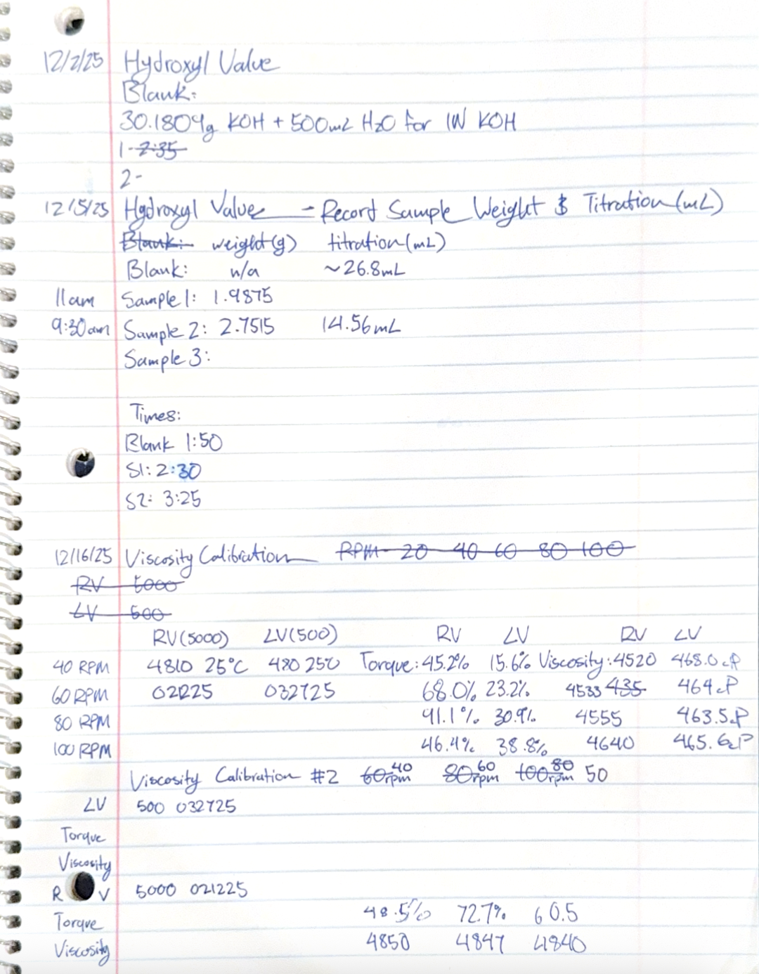 Lab Notebook Page 10