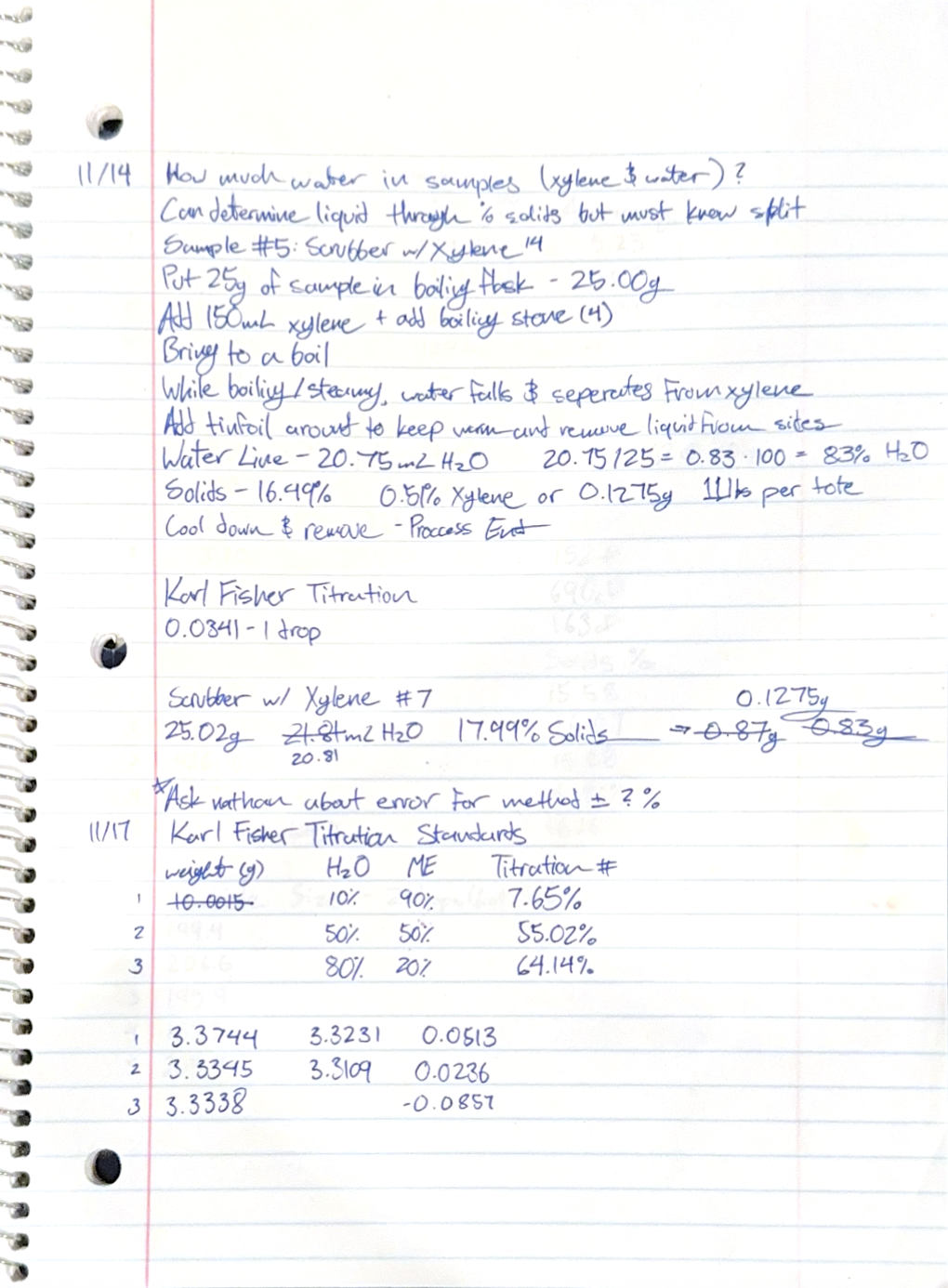 Lab Notebook Page 8